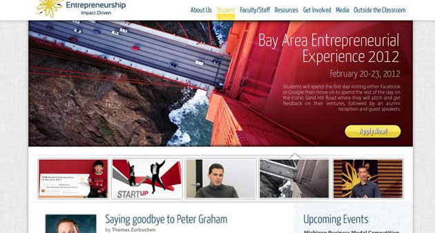 Center for Entrepreneurship Website