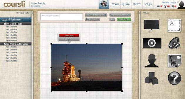 Coursli Lesson Composer