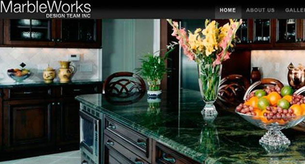 MarbleWorks - Flash Website