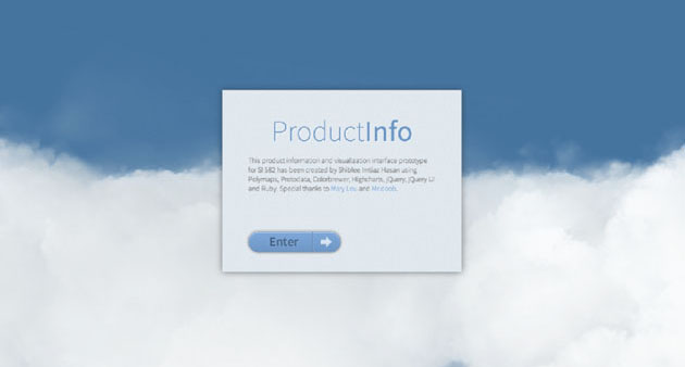 Product Info Dashboard