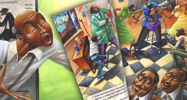 Sweet Music in Harlem - Interactive Book
